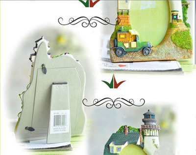 Креативные подарки для детей - фоторамка с красивым замком